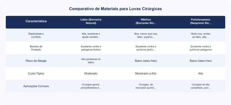 Diagrama técnico: Luvas Cirúrgicas Supermax: Segurança, Conforto e Opções Latex-Free